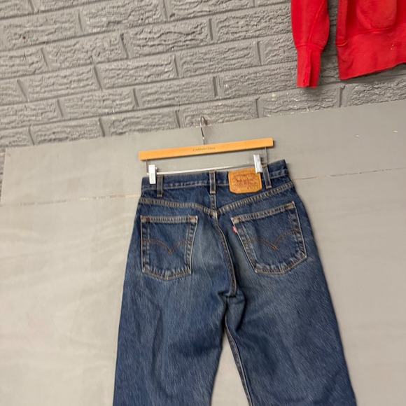 Levi's Other - Vintage Levis 505 Regular Fit Jeans Mens 30x30 Medium Wash Blue Made in USA D